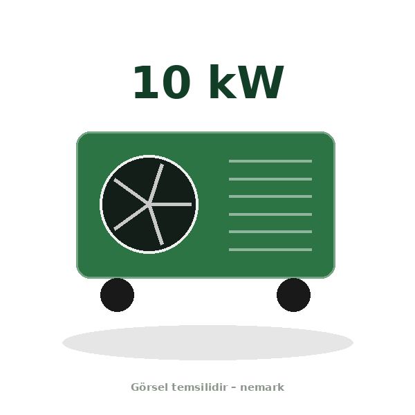 10 kW Elektrikli Fanlı Isıtıcı – Nemark