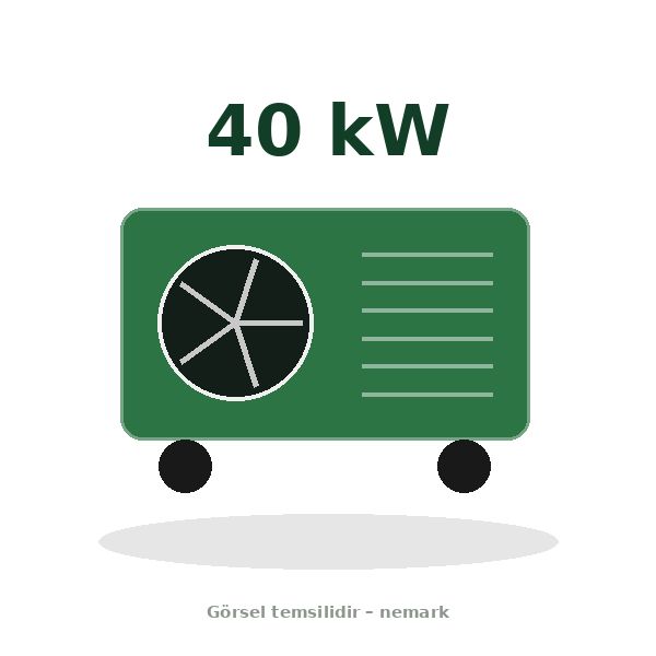 40 kW Elektrikli Fanlı Isıtıcı – Nemark